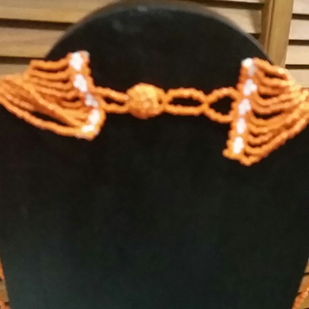 Necklace and Earrings Set. - Picture 2 of 2